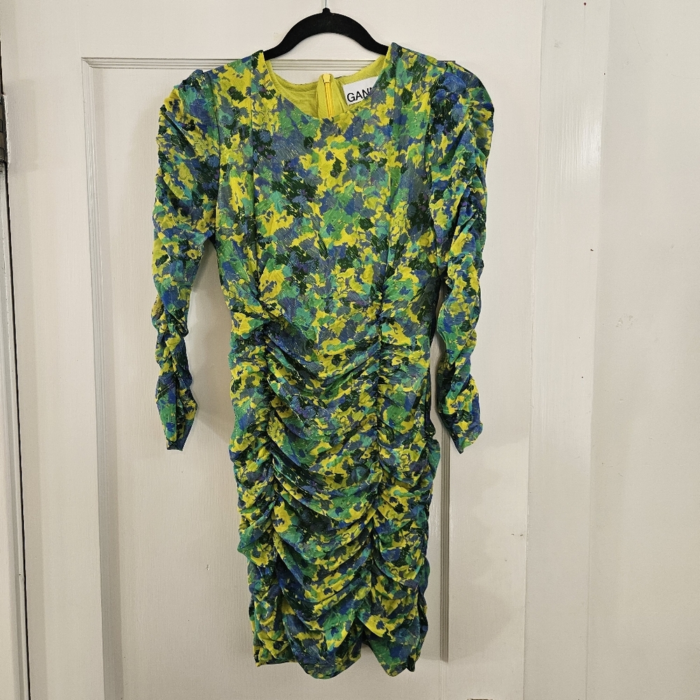 GANNI mesh dress